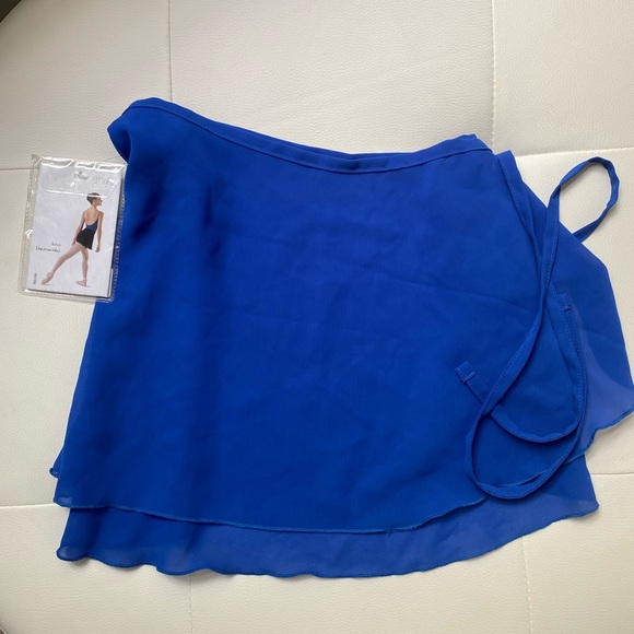 Bloch Dresses & Skirts - NWT Bloch Blue Ballet Wrap Skirt